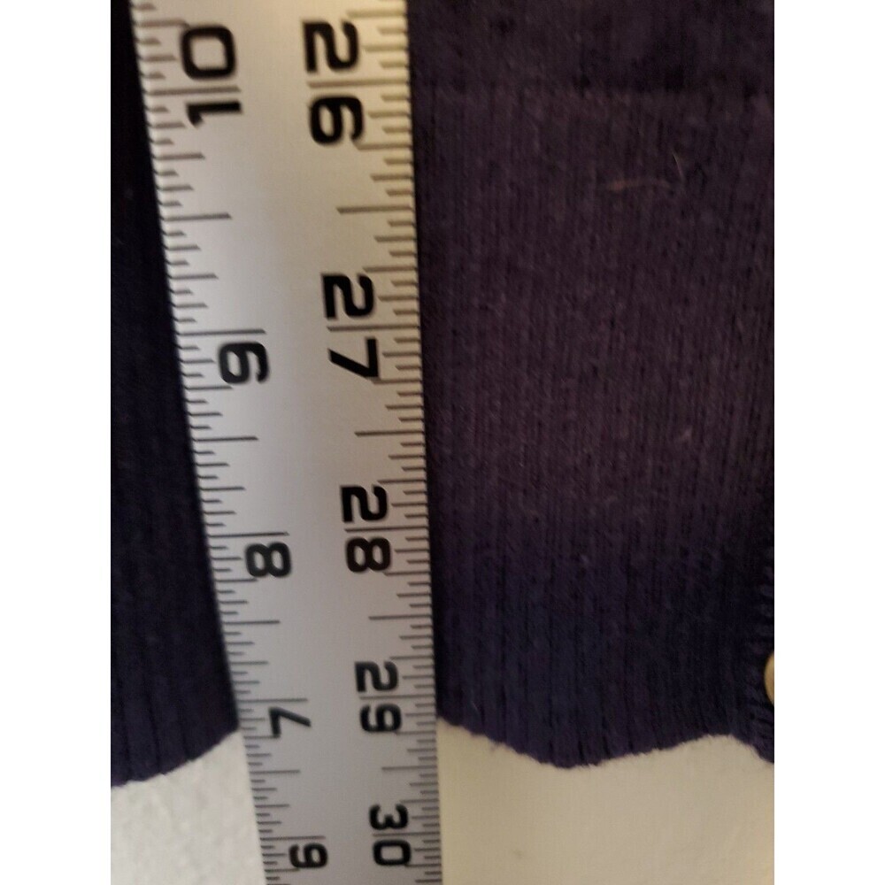 If It Were Me Women’s M Long Sleeve Boat Neck Knit Top Brass Buttons at the back - Picture 8 of 11